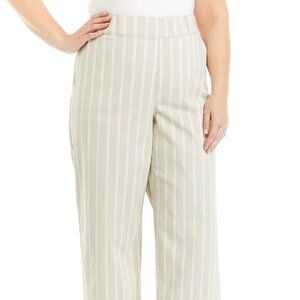 Gloria Vanderbilt - Shape-Effect High Rise Wide Leg Cropped Pants - 16 Reg